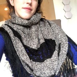 Free people over-the-shoulder scarf